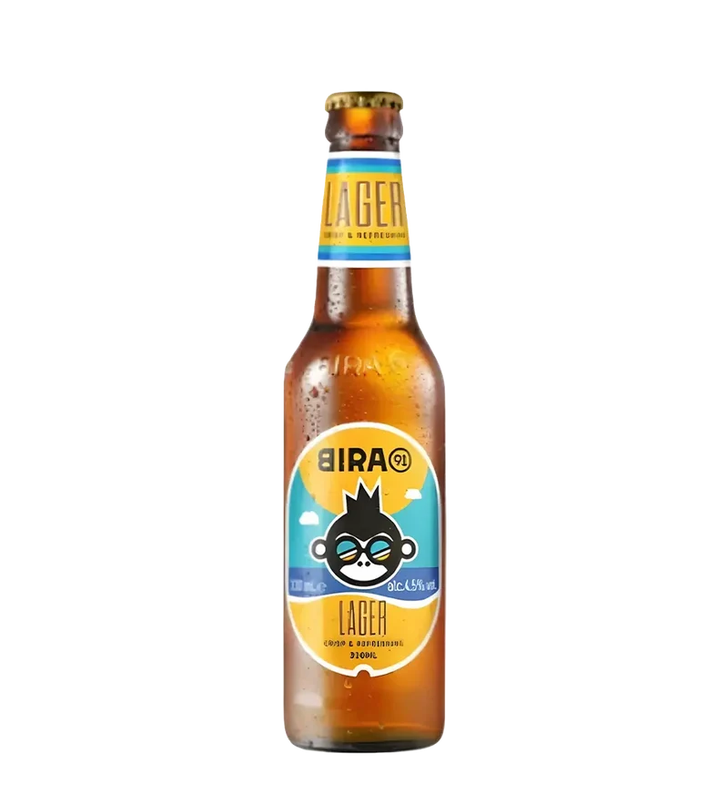 Bira 91 Lager Beer 330ml Bottle