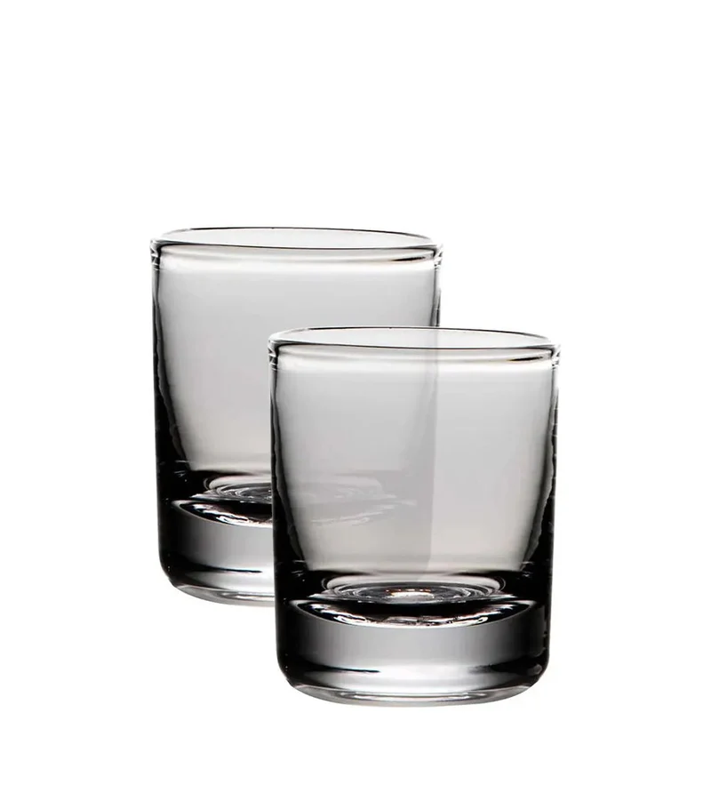 Simon Pearce Ascutney Double Old-Fashioned Set in a Gift Box