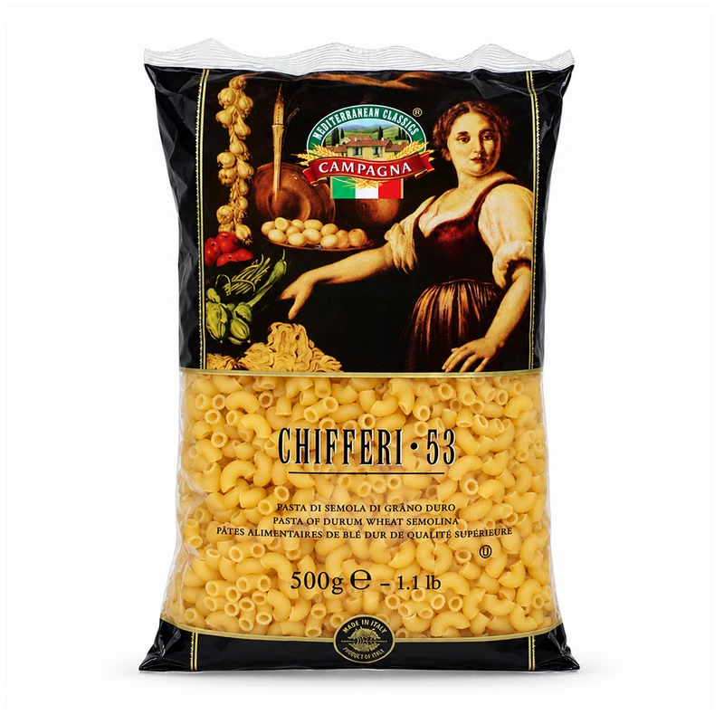Campagna Elbow Chifferi #53, Italy - 500G