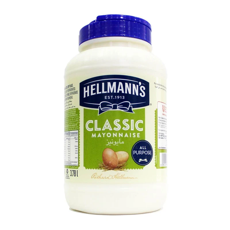Hellmann's Mayonnaise Classic - 3.78LTR