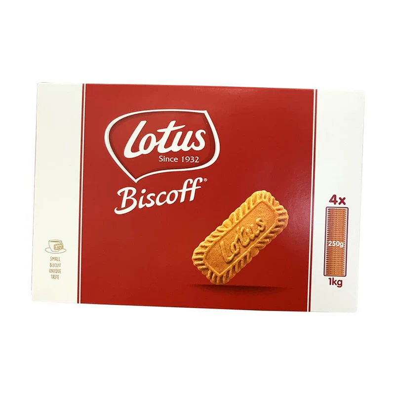 Lotus Biscoff Wrapped Biscuits - 10 X 250G