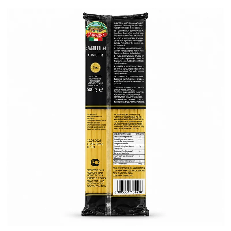 Campagna Spaghetti #4, Italy - 500G