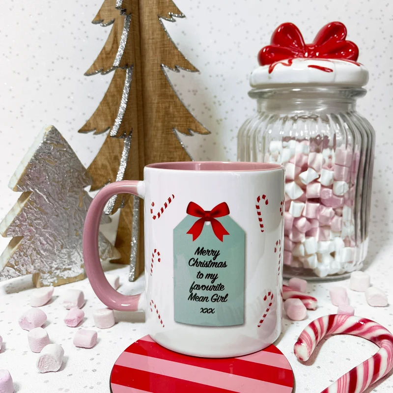 You Go Glen Coco Candy Cane Mean Girls Mug