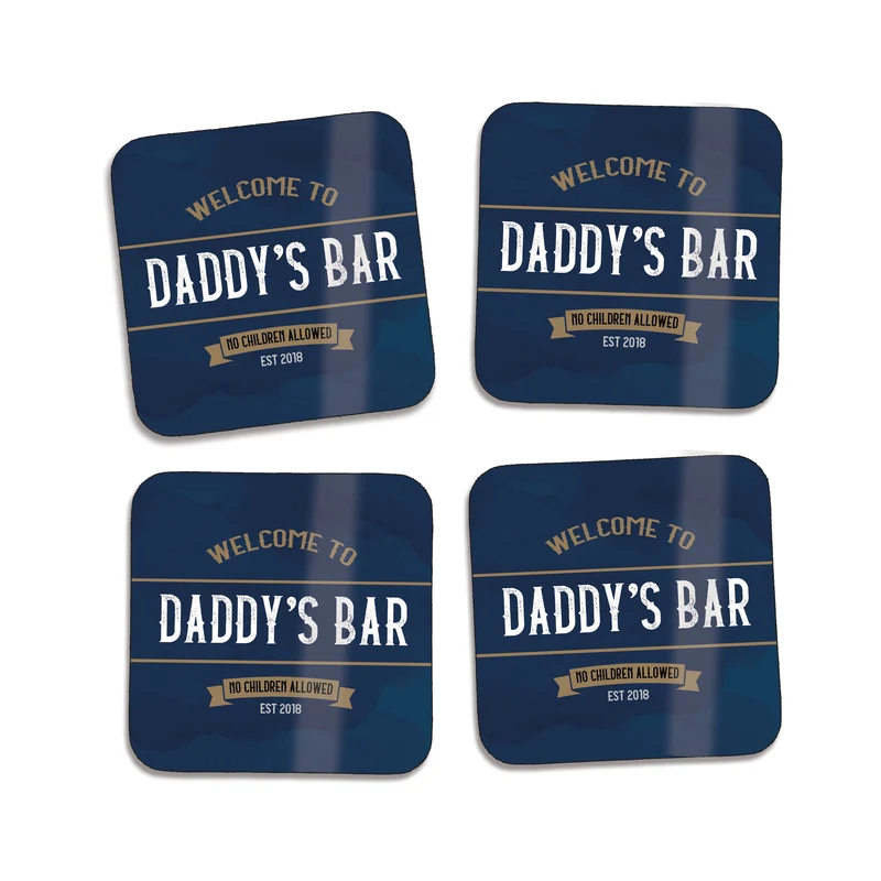 Personalised Vintage Pub Bar Set – Custom Home or Garden Pub Gift