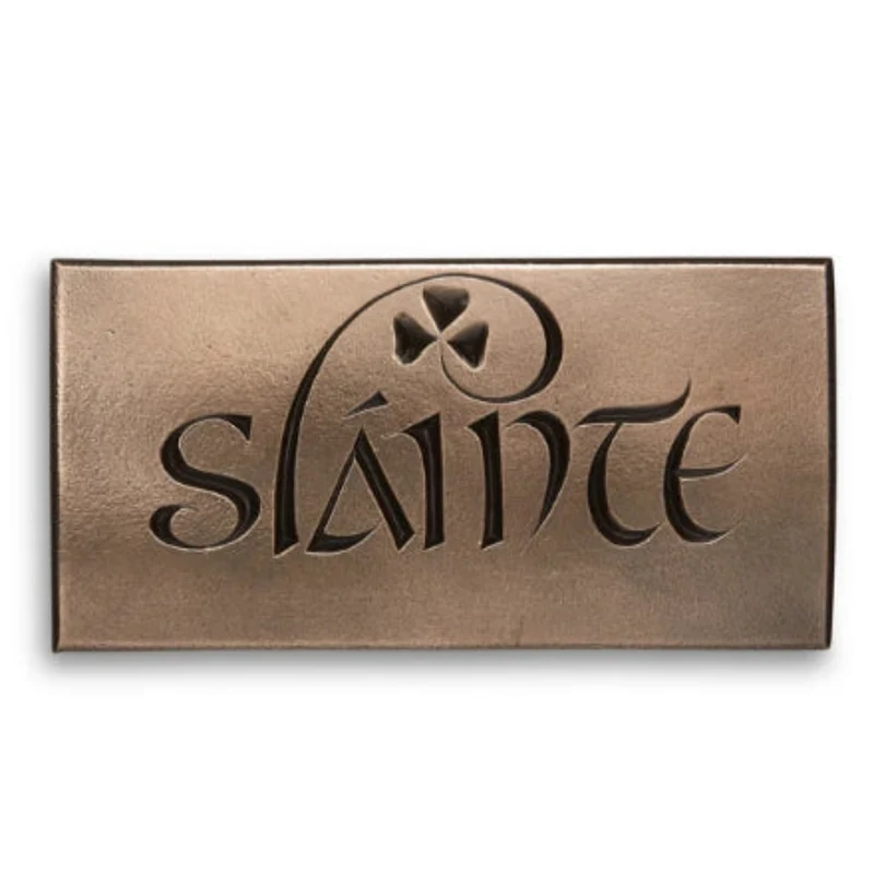 Bronze Slainte Plaque