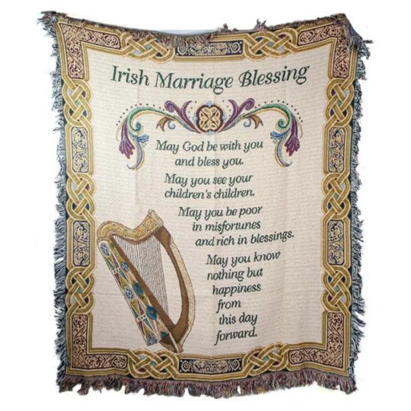Marriage Blessing Throw Blanket