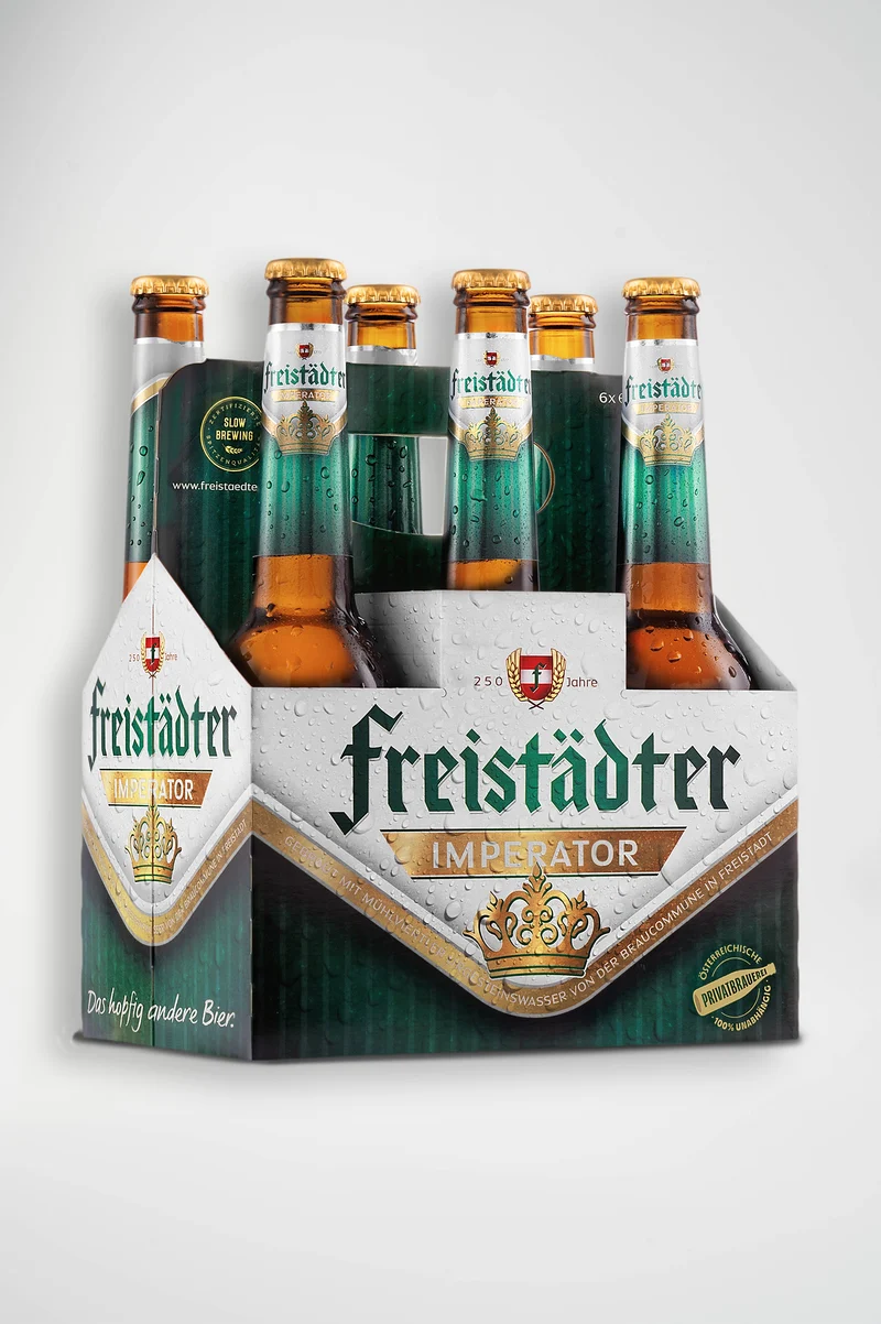 Freistädter Bier Imperator 6er Tray