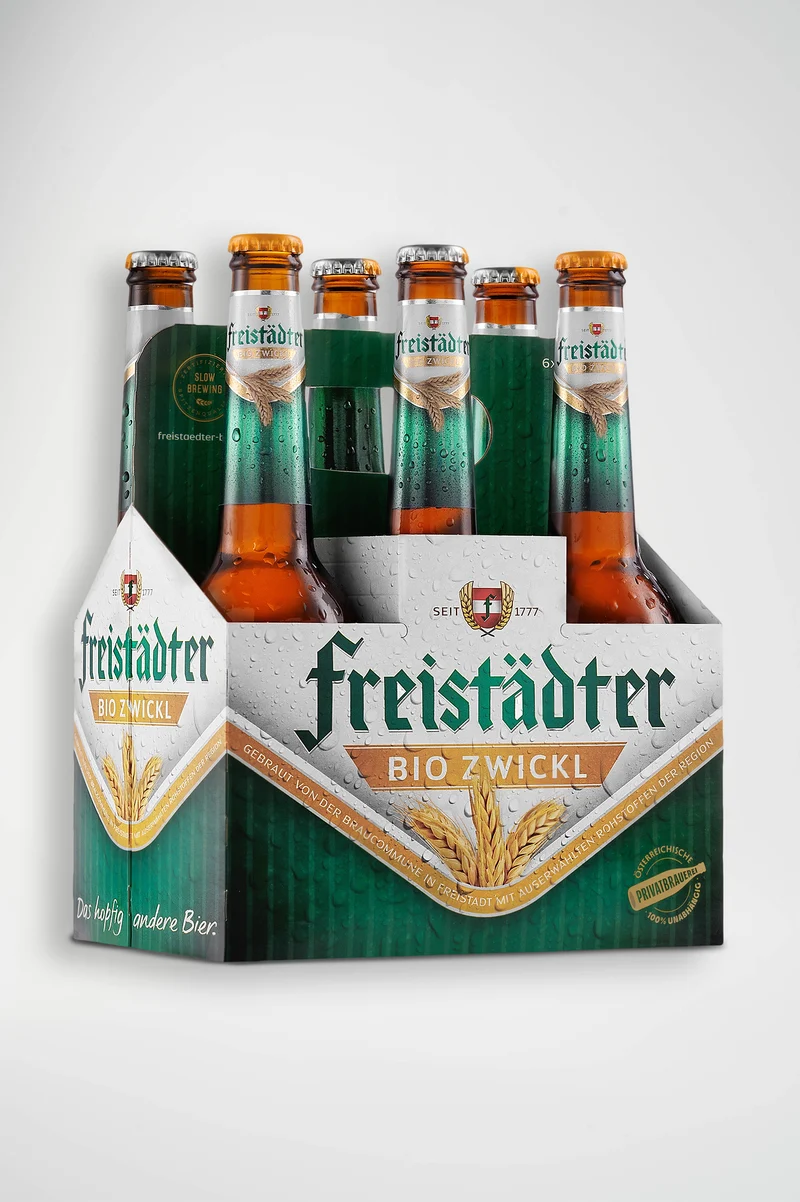 Freistädter Bier Bio Zwickl 6er Tray