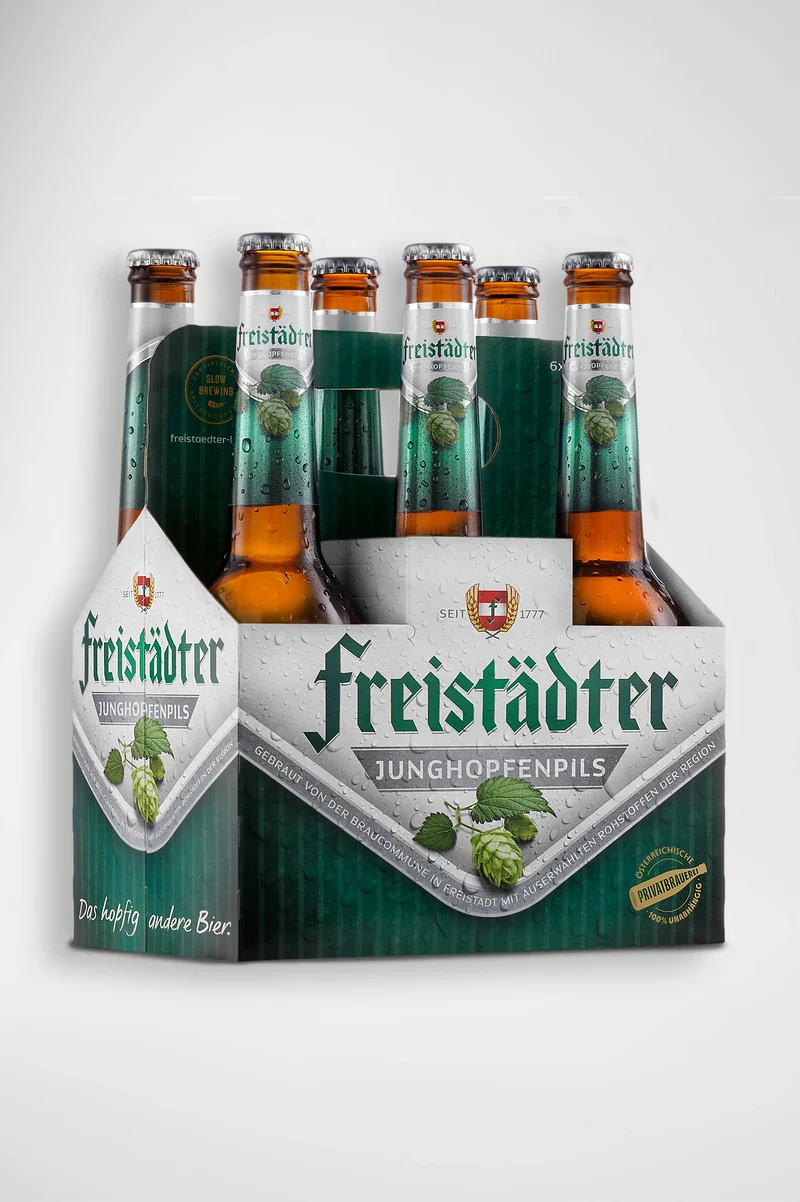 Freistädter Bier Junghopfenpils 6er Tray