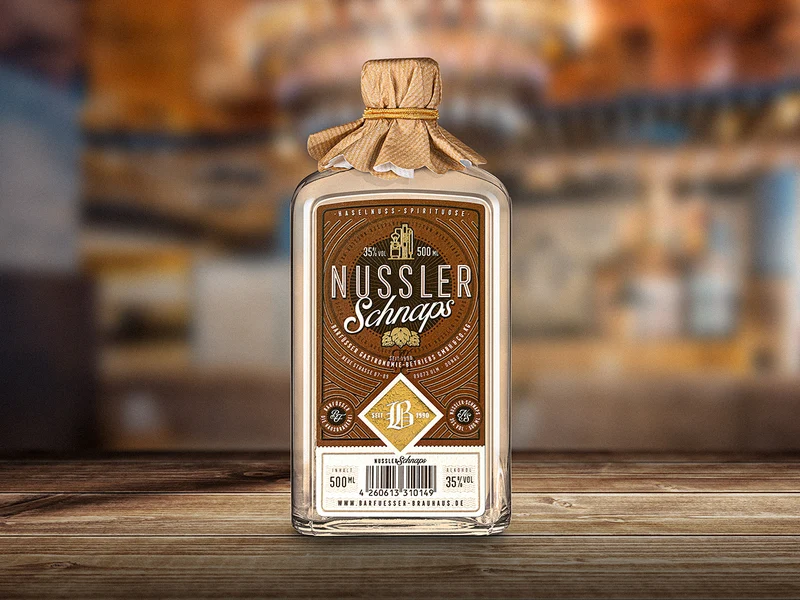 Barfüßer Nussler Schnaps