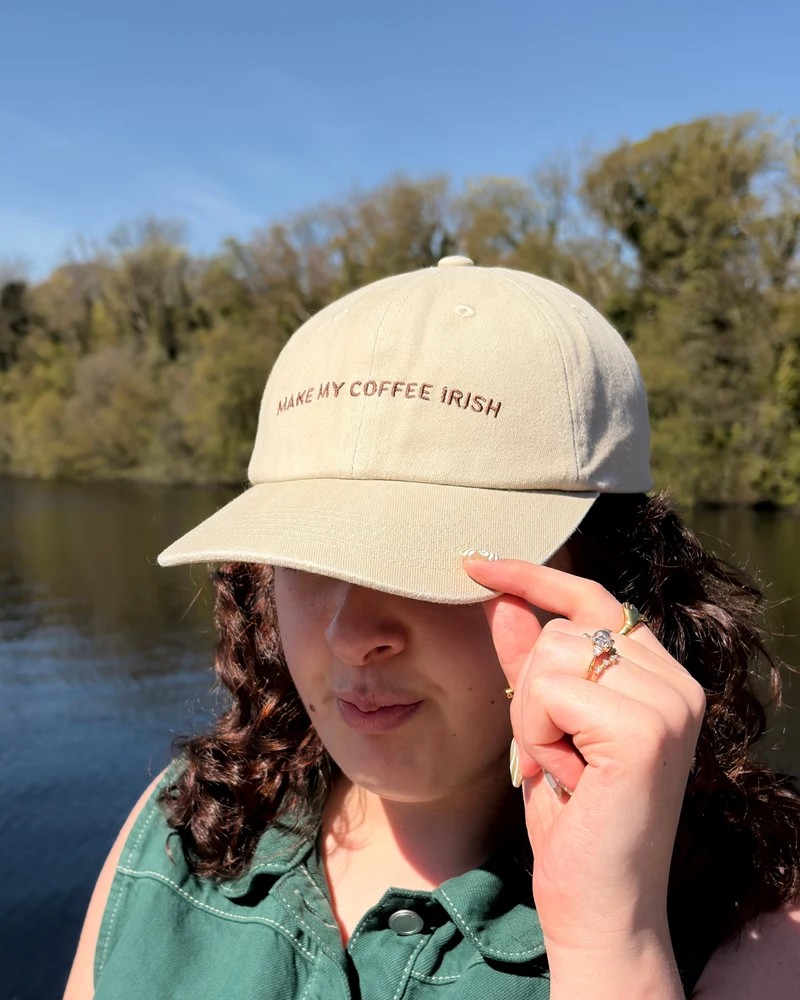 Make My Coffee Irish Cap | Dearbháil Designs
