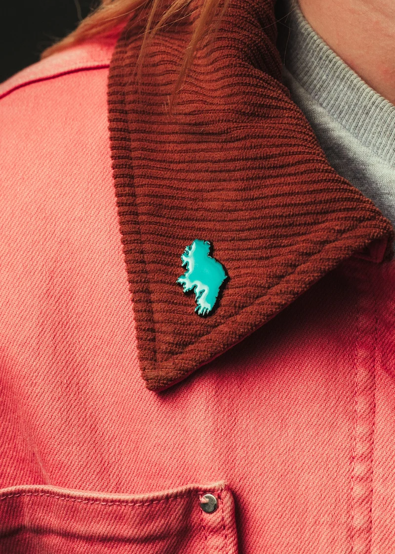 Ireland Map Pin | Born and Bred
