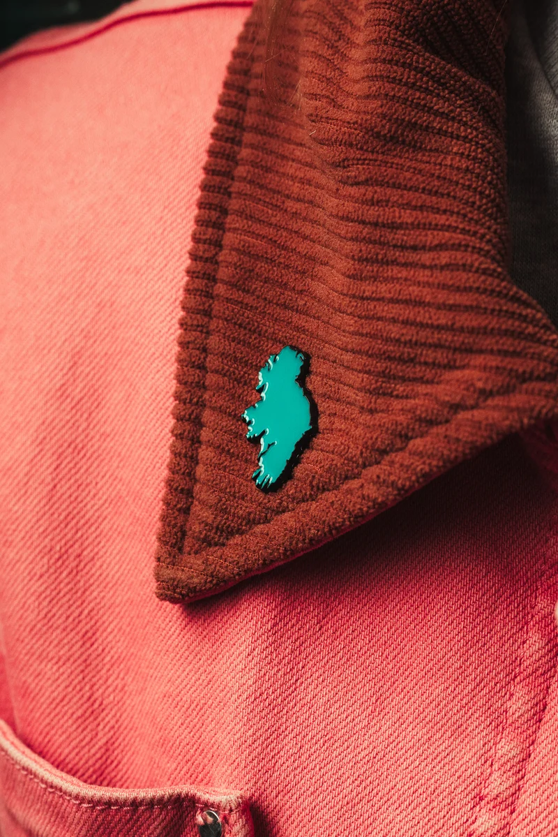 Ireland Map Pin | Born and Bred