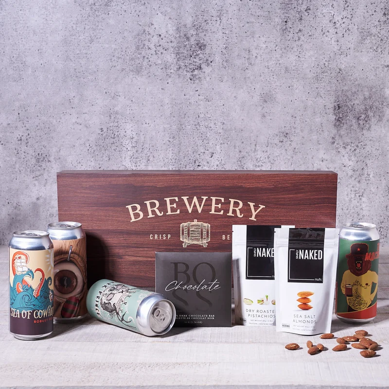 Craft Brews & Bites Gift Set
