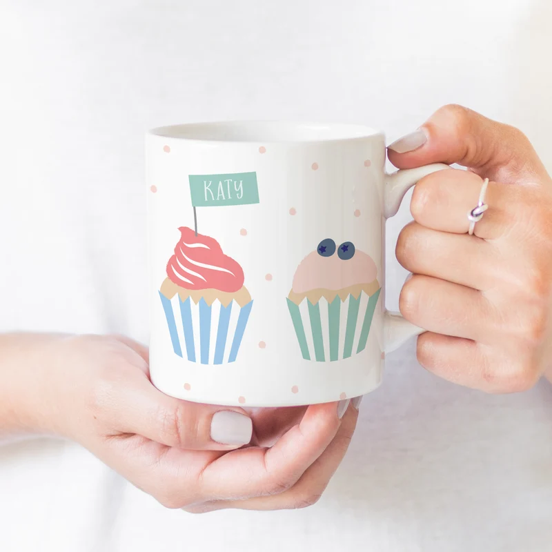 Personalised Cupcake Mug