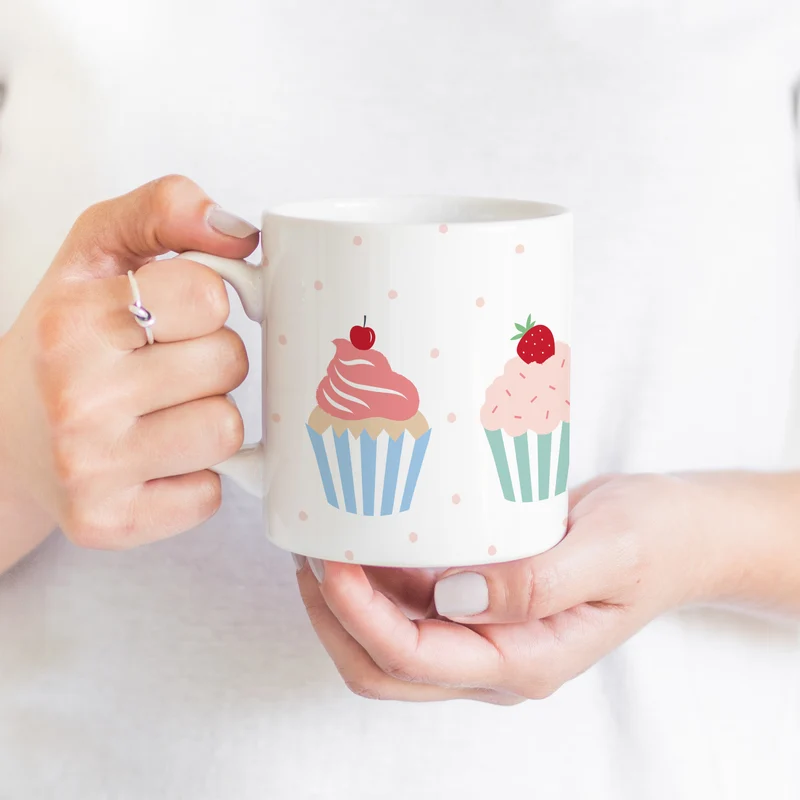 Personalised Cupcake Mug