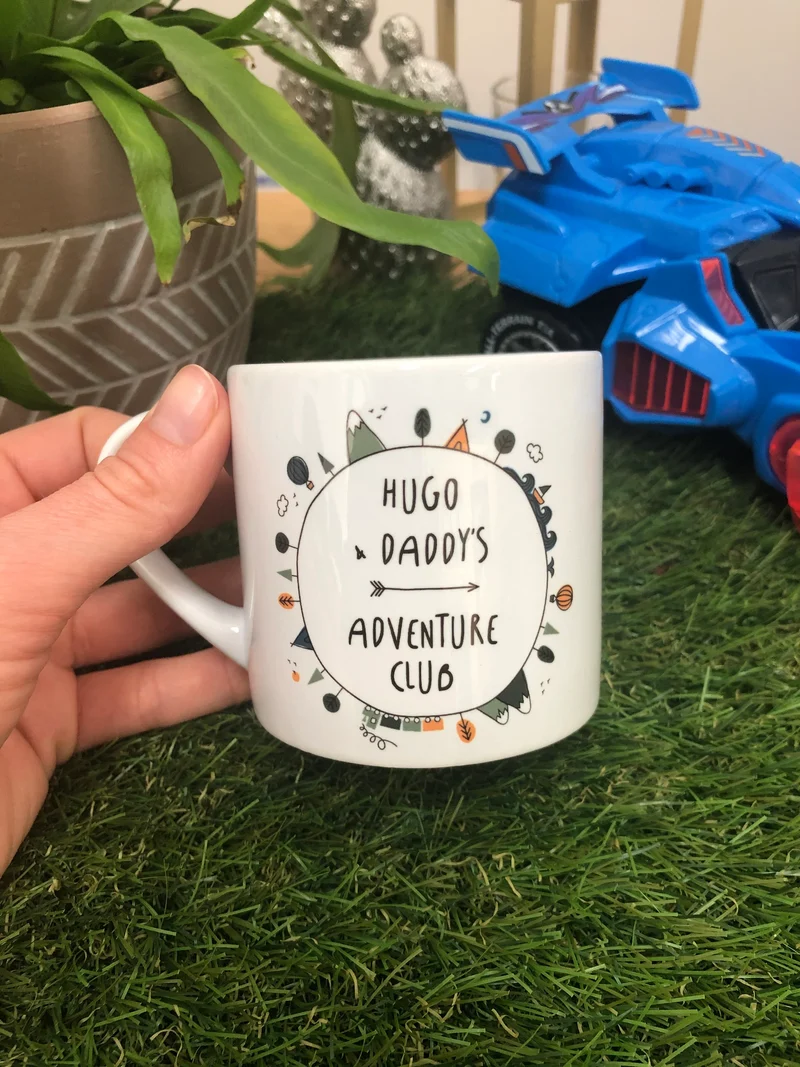 Adventure Gift Set Daddy Daughter Son - Matching Mugs for Father's Day