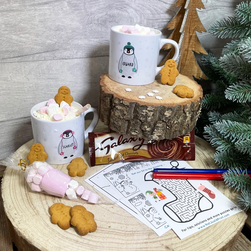 Penguin Family Mugs