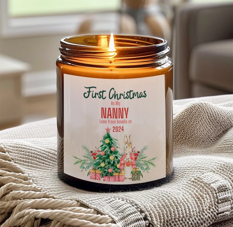 First Christmas as a Nanny Personalised Gift Box