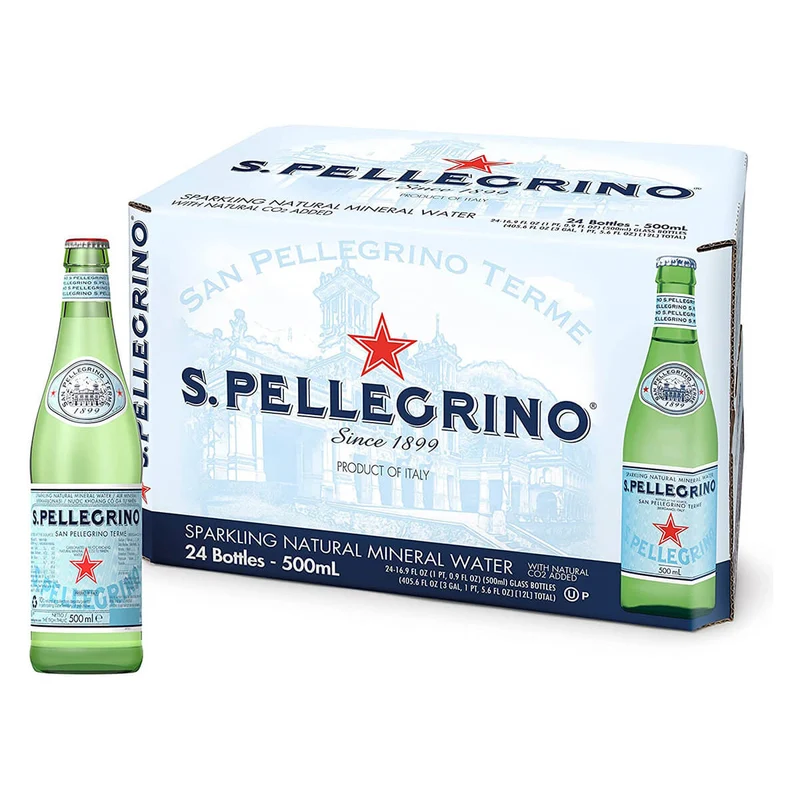 San Pellegrino Sparkling Water - 24 X 500ML