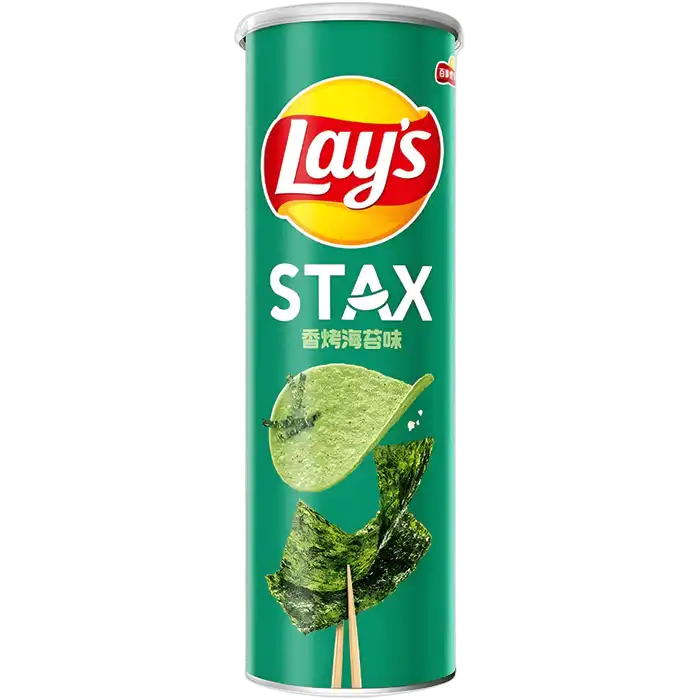 LAY'S Kartoffelchips Stax Roasted Seaweed 90G