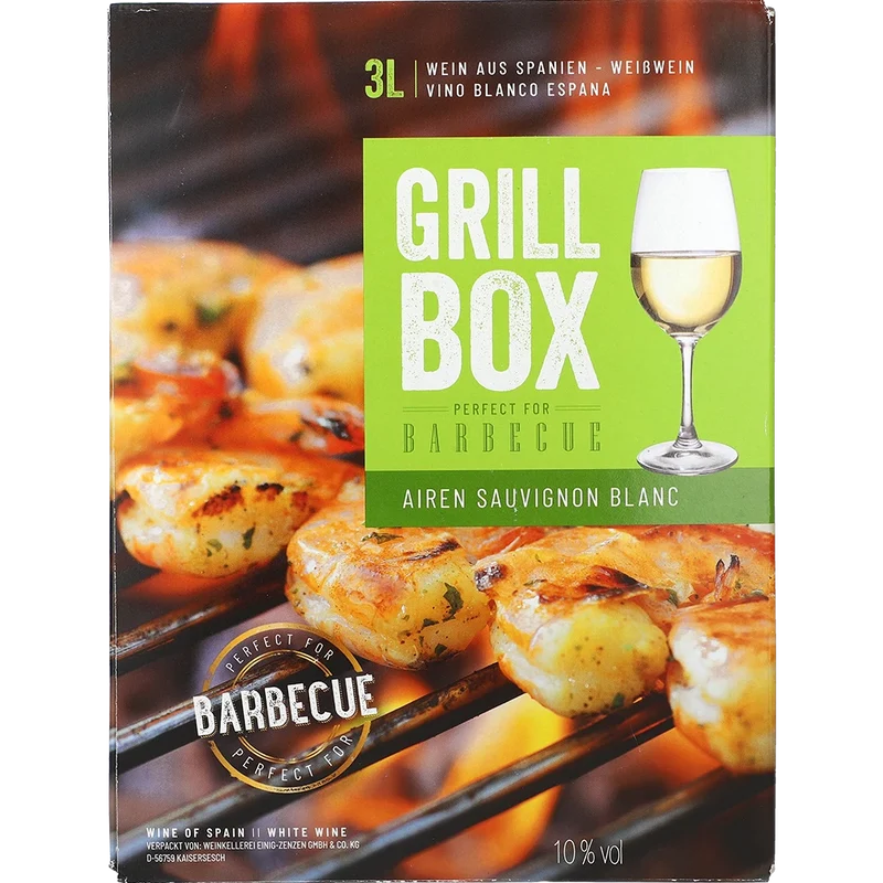 Grill-Box Airen Sauvignon Blanc 11 % 3L BIB