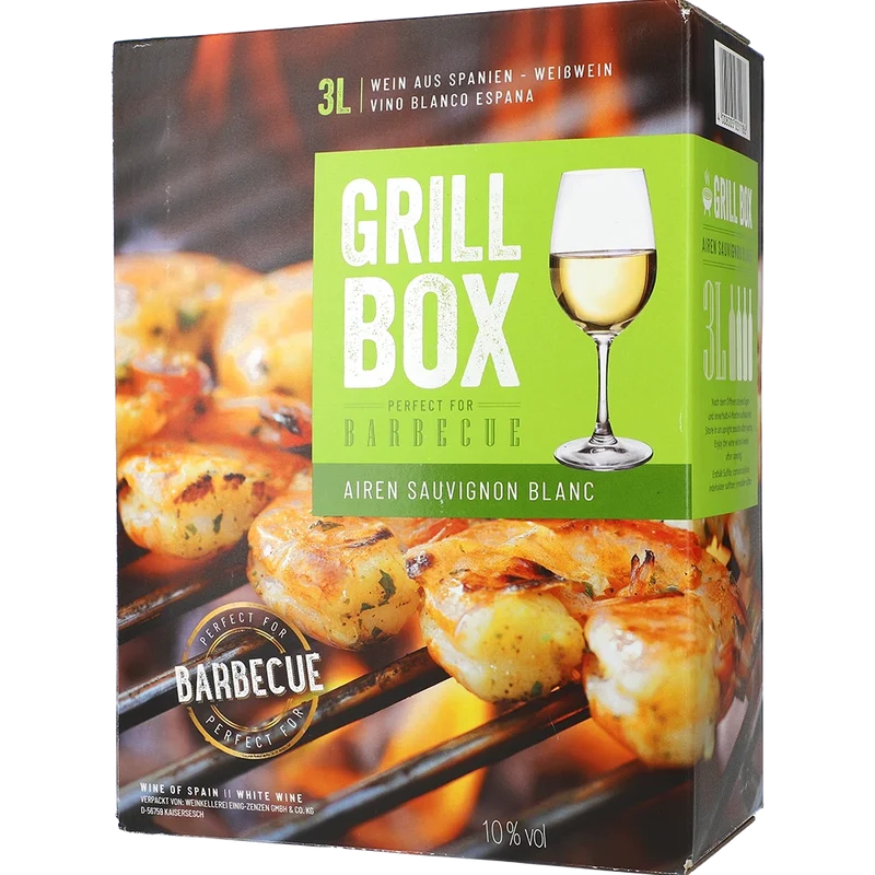 Grill-Box Airen Sauvignon Blanc 11 % 3L BIB