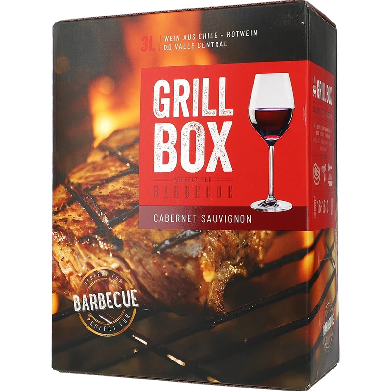 Grill-Box Cabernet Sauvignon 13 % 3L BIB