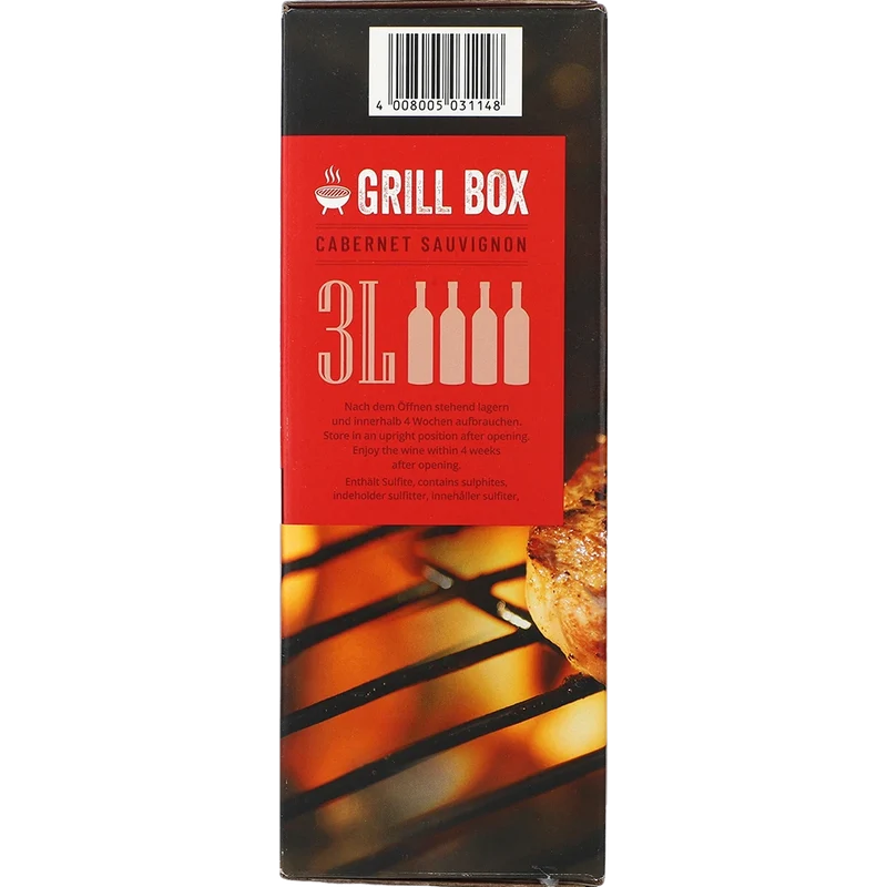Grill-Box Cabernet Sauvignon 13 % 3L BIB