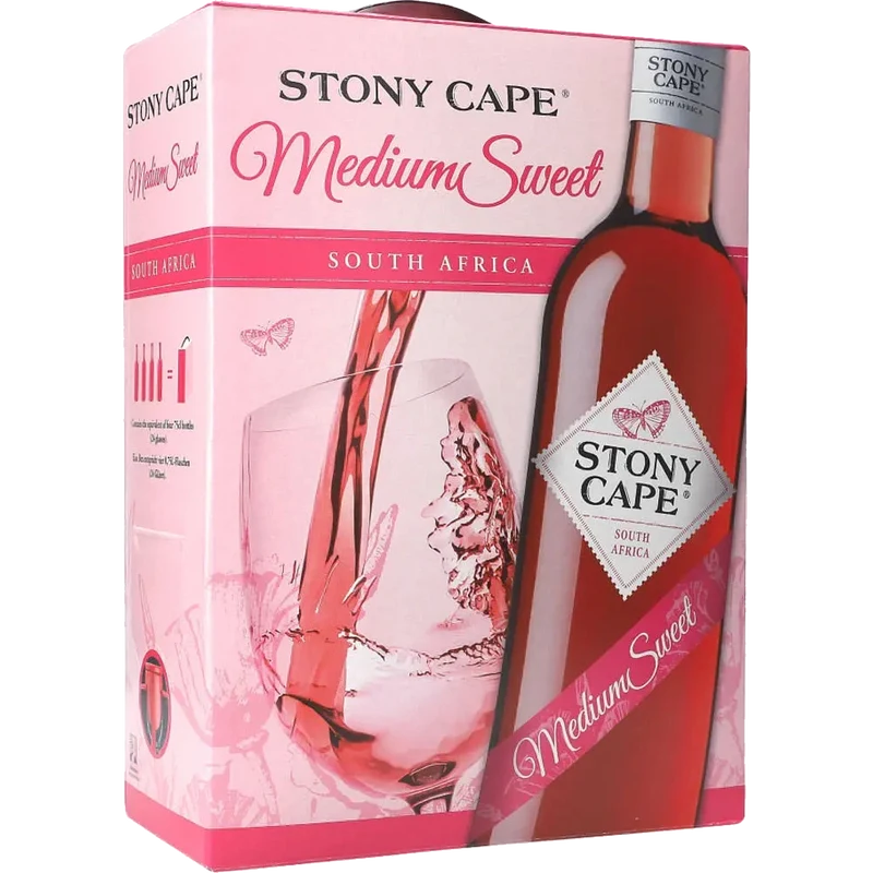 Stony Cape Medium Sweet Rosé 12% 3L BIB