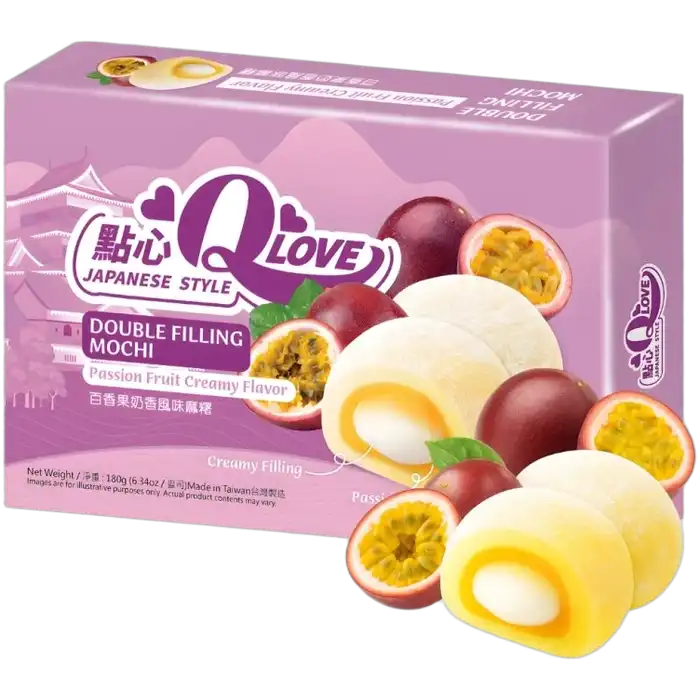 QLOVE Mochi Passionfruit Double Filling 180G