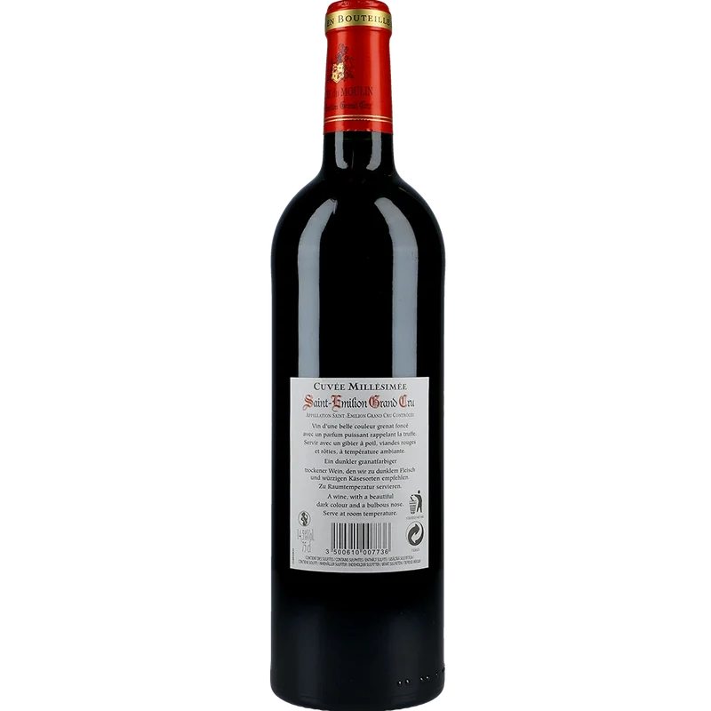 Tertre du Moulin Saint-Émilion Grand Cru 13.5 % 0,75L FL