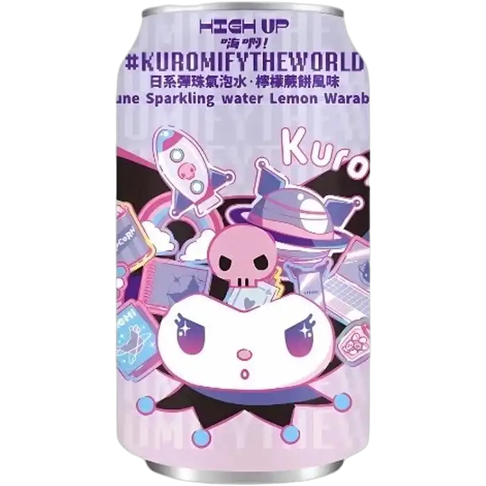 HIGH UP Ramune Kuromi Lemon Spark. Water 330ML