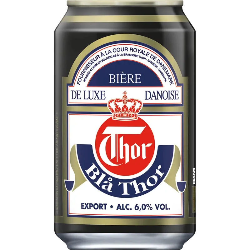 Thor Blå Thor 6% 24x0,33L Dose zzgl. DPG Pfand