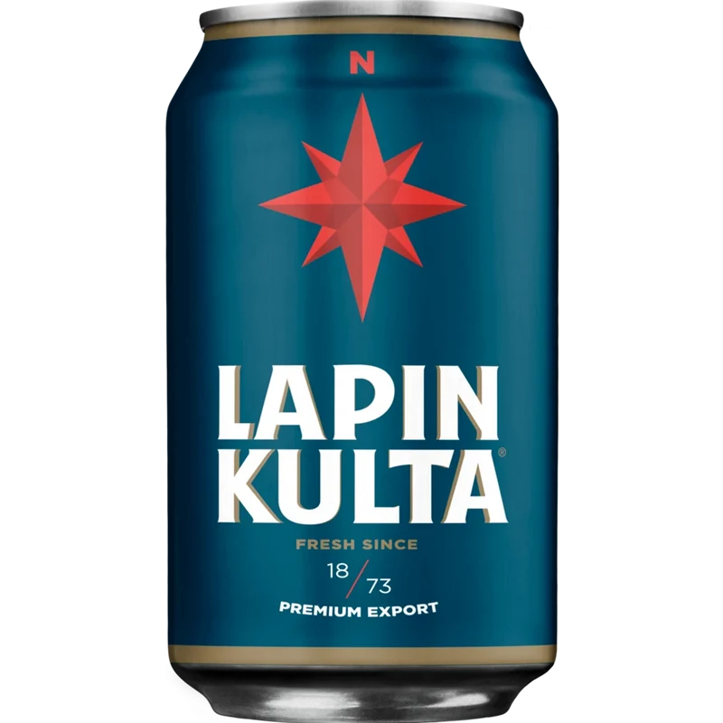 Lapin Kulta Export 5,2% 24x0,33L Dose zzgl. DPG Pfand