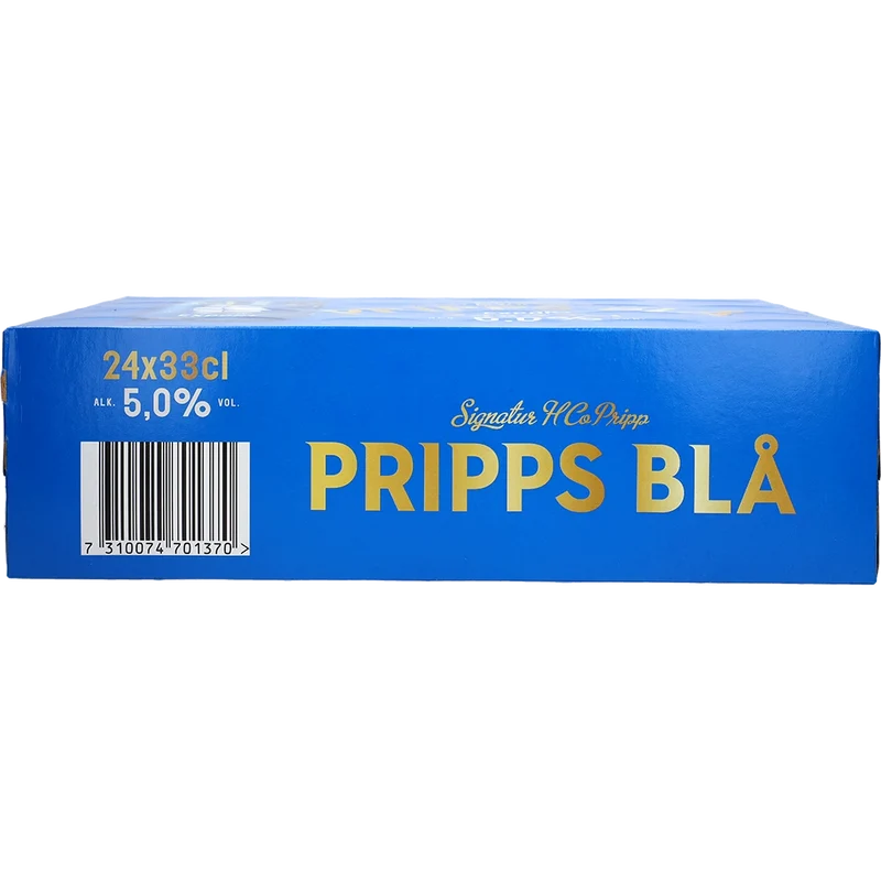 Pripps Blå Export 5% 24x0,33L Dose zzgl. DPG Pfand