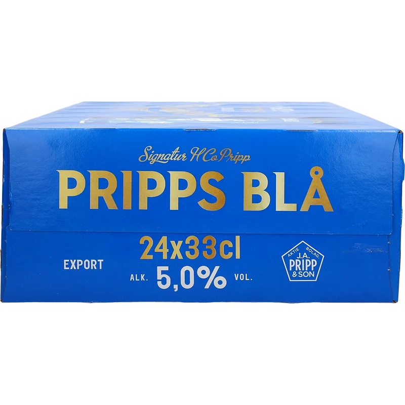 Pripps Blå Export 5% 24x0,33L Dose zzgl. DPG Pfand