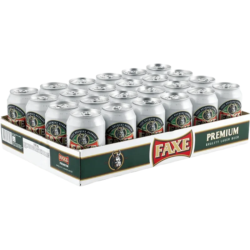Faxe Premium Lager 4,6% 24x0,33L Dose zzgl. DPG Pfand