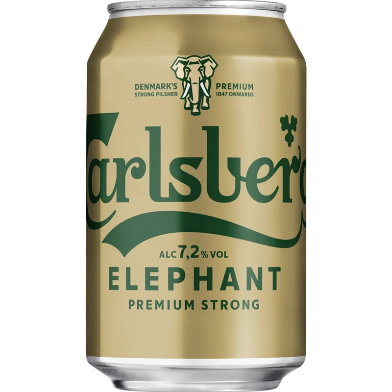Carlsberg Elephant 7,2% 24x0,33L Dose zzgl. DPG Pfand