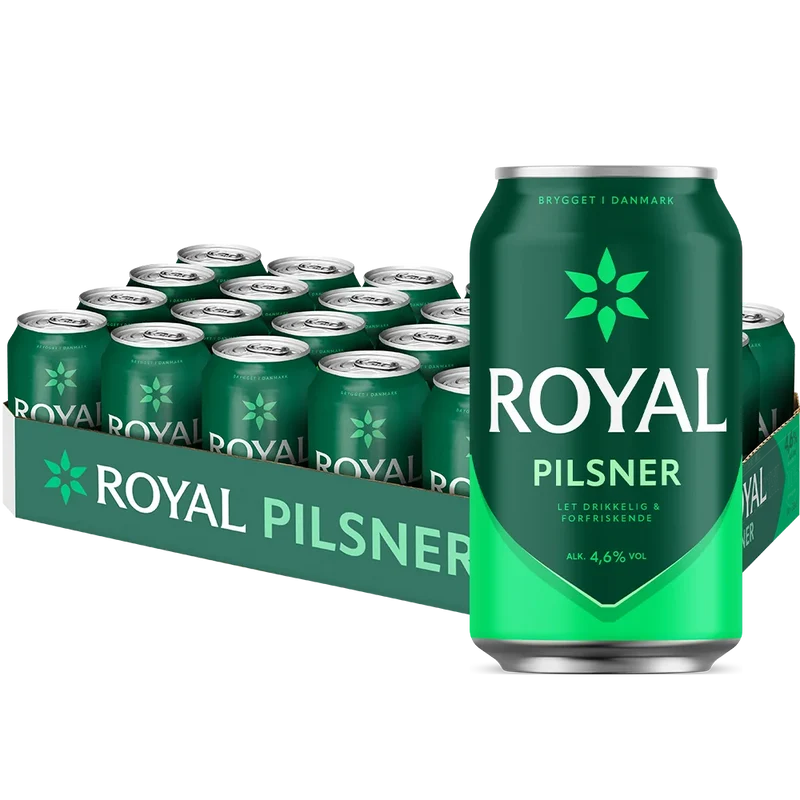 Royal Pilsener 4,6% 24x 0,33L Dose zzgl. DPG Pfand