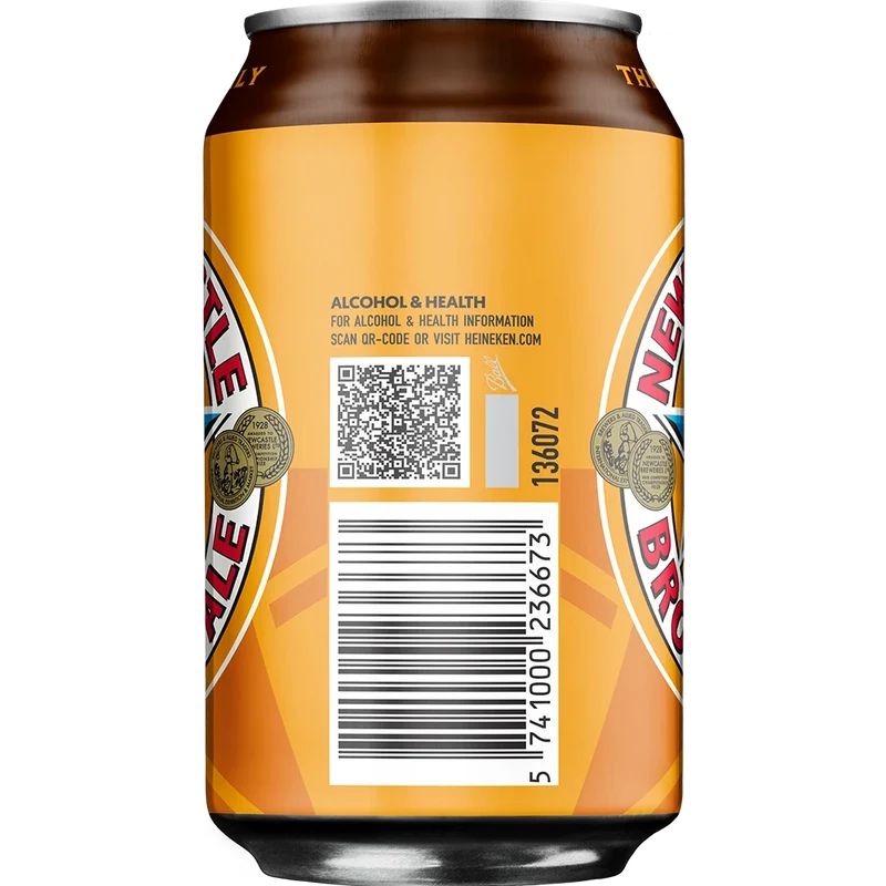 Newcastle Brown Ale 4,7% 24x0,33L Dose zzgl. DPG Pfand