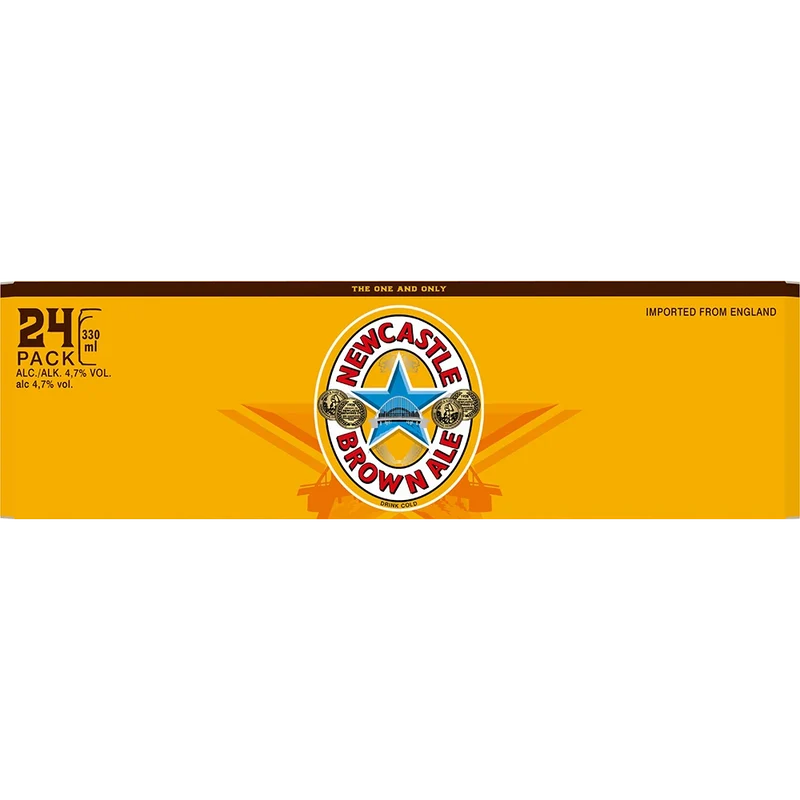 Newcastle Brown Ale 4,7% 24x0,33L Dose zzgl. DPG Pfand
