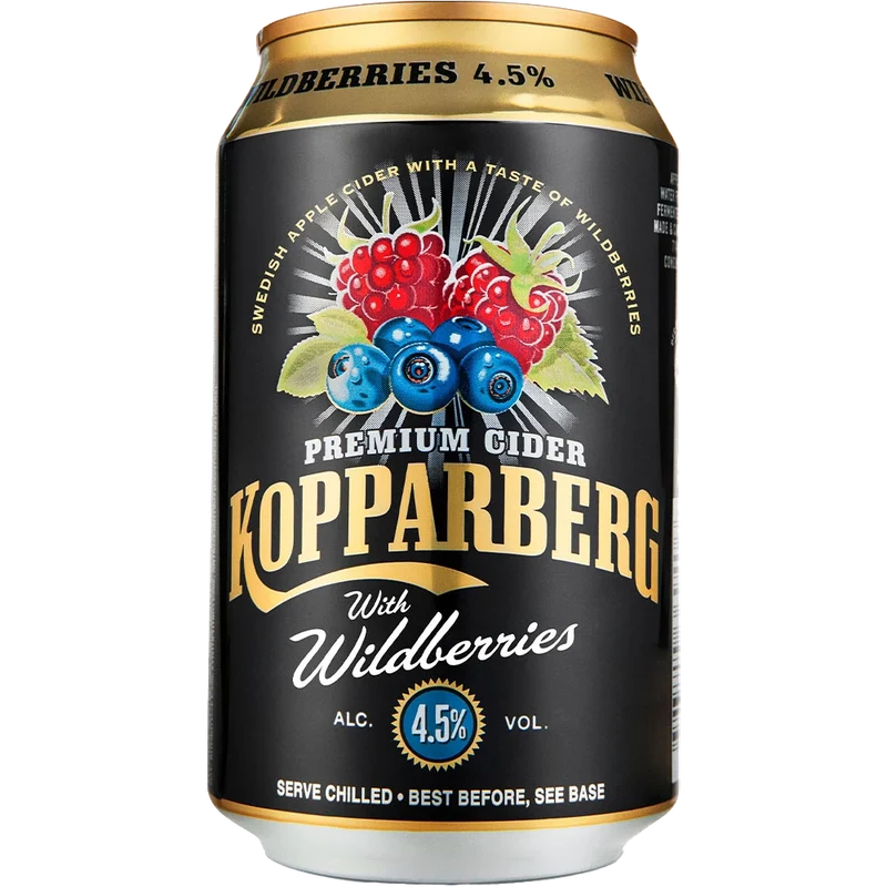 Kopparberg Wildberries 4,5% 24x0,33L Dose zzgl. DPG Pfand