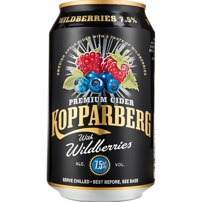 Kopparberg Wildberries 7,5% 24x0,33L Dose zzgl. DPG Pfand