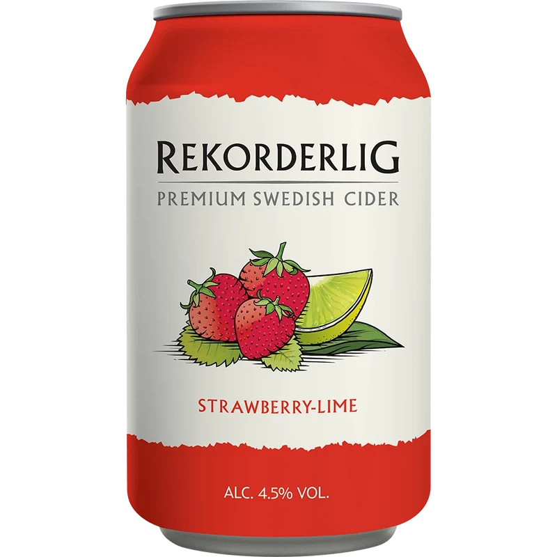 Rekorderlig Strawberry-Lime 4.5% 24x0,33L Dose zzgl. DPG Pfand