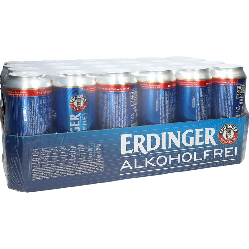 Erdinger Alkoholfrei 24x0,5L Dose zzgl. DPG Pfand