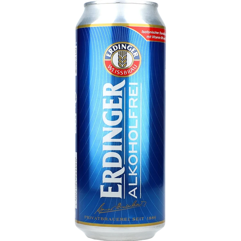 Erdinger Alkoholfrei 24x0,5L Dose zzgl. DPG Pfand