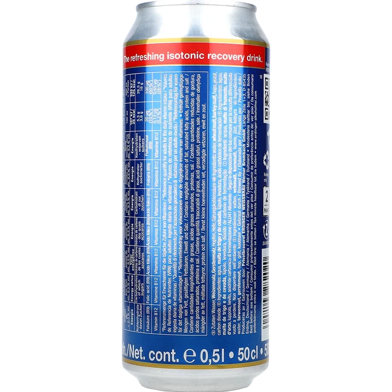 Erdinger Alkoholfrei 24x0,5L Dose zzgl. DPG Pfand