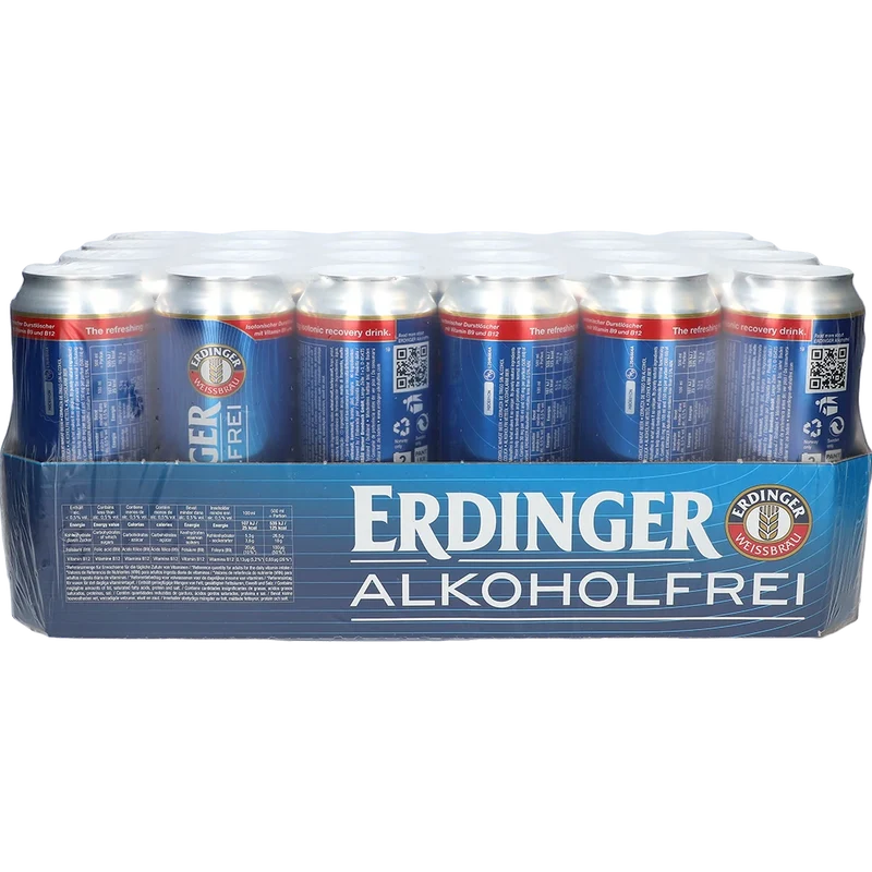 Erdinger Alkoholfrei 24x0,5L Dose zzgl. DPG Pfand