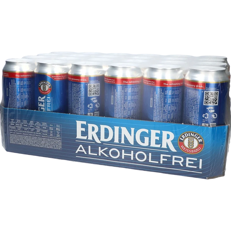 Erdinger Alkoholfrei 24x0,5L Dose zzgl. DPG Pfand